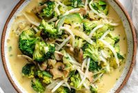 Vibrant Bean Sprout Curry
