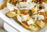 Autumn Pumpkin Pasta Shells with Aromatic Sage Cream