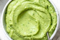 Instant Mexican Avocado Crema