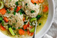 Comforting Vegan Matzo Ball Soup
