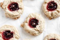 Ruby Raspberry Thumbprint Delights