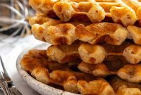 Delightful Egg-Free Apple Cinnamon Waffles