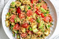 Vibrant Grapefruit Avocado Quinoa Salad