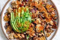Vegan Chilaquiles Red or Green