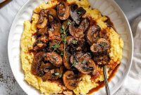 Velvety Polenta with Earthy Mushrooms