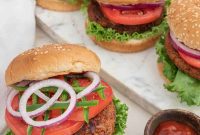 Spicy Azuki Bean Burger