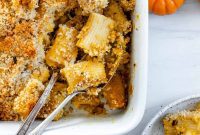 Creamy Pumpkin Pasta Casserole