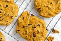 Harvest Spice Vegan Pumpkin Chocolate Chip Cookies
