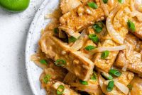 Island-Spiced Tofu with Coconut Lime Drizzle