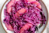 Braised German Red Cabbage with Apples and Warm Spices