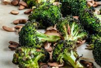 Golden Curry Roasted Broccoli