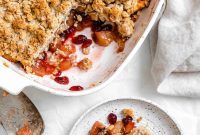 Autumn Apple Cranberry Delight