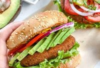 Fiesta Black Bean Burger