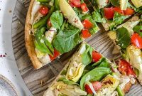 Mediterranean Hummus Pizza: Dairy-Free and Your Way