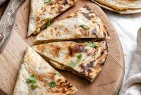 Hearty Vegan Bean Quesadillas