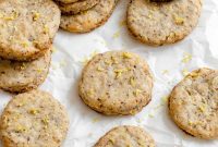 Zesty Vegan Lemon Shortbread