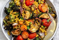 Roasted Garden Couscous Medley