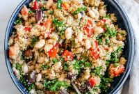 Zesty Mediterranean Vegan Quinoa