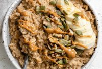 Simple Peanut Butter Porridge Plus Toppings