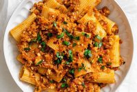Hearty Vegan Ragu