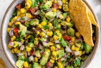 Smoky Chili Corn Salsa Duo