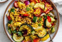 Vibrant Garden Couscous Salad