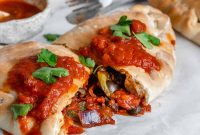 Perfect Vegan Calzones with Homemade Pizza Dough