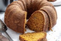 Golden Harvest Pumpkin Bundt