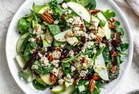 Crisp Apple Pecan Cranberry Salad