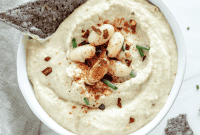 Creamy White Bean & Chive Dip