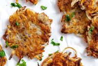 Crispy Vegan Potato Latkes