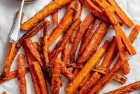 Crispy Baked Carrot Fries
