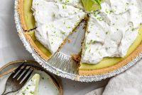 Effortless Zesty Vegan Key Lime Pie