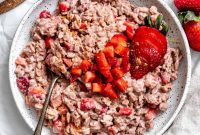 Sweet Strawberry Swirl Oatmeal