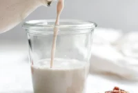 Silky Smooth Pecan Milk From Scratch