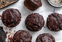 Decadent Double Chocolate Muffins