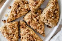 Wholesome Vegan Walnut Oat Scones