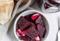 Homemade Beet Bliss in a Jar