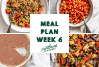 Week 6 Wholesome Eating Plan