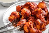 Smoky Roasted Cauliflower Bites