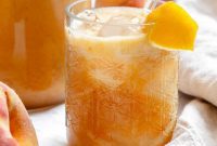 Golden Peach Lemonade