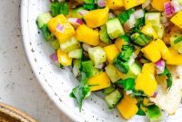 Sunshine Mango Cucumber Salsa