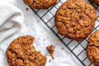 Cozy Gingerbread Oatmeal Cookies