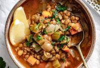 Sunshine Lentil Soup