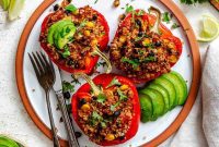 Wholesome Quinoa Stuffed Peppers