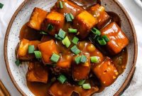 Tangy Orange Tofu Crunch