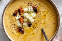 Sweet Autumn Squash and Apple Bisque