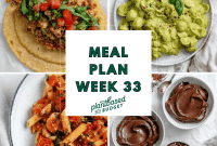 Smart Eating: Week 33 Meal Guide