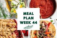 Meal Planning for Week 44