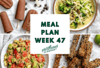Your Weekly Meal Plan: Week 47